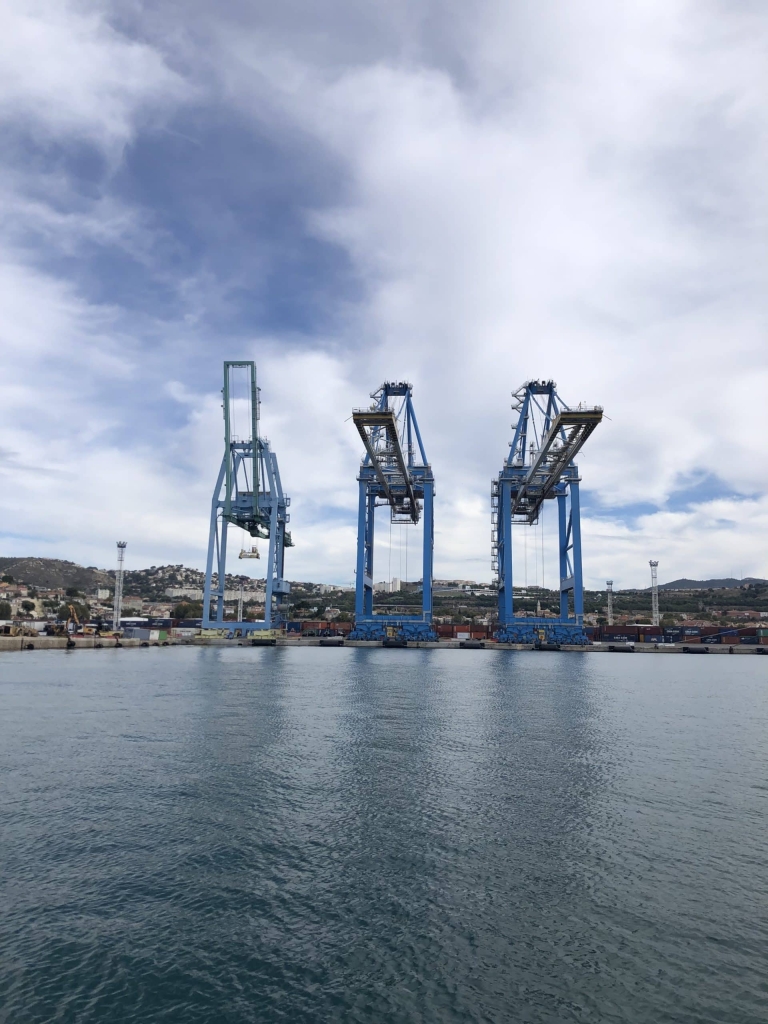 Grues du port autonome Marseille